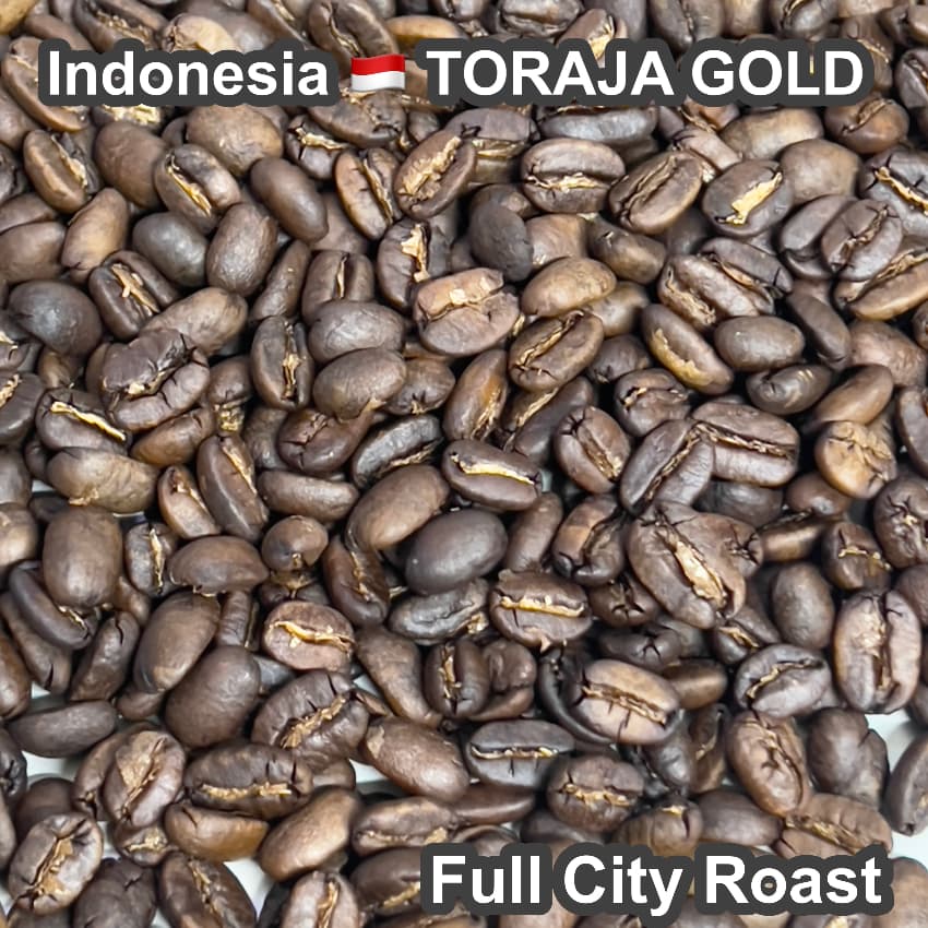 Indonesia TORAJA GOLD（インドネシア トラジャ ゴールド）100g【受注焙煎・自家焙煎コーヒー豆】【酸味を抑えた力強いコク】