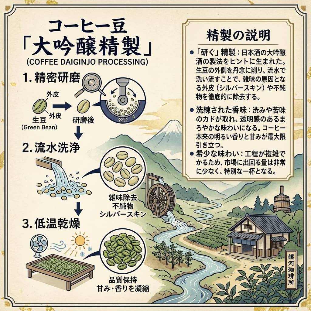 Guatemala 大吟醸珈琲 SHB（グアテマラ 大吟醸珈琲 SHB）100g【受注焙煎・自家焙煎コーヒー豆】【まろやかで優しい味わい】