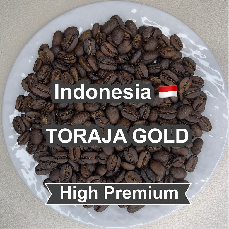 Indonesia TORAJA GOLD（インドネシア トラジャ ゴールド）100g【受注焙煎・自家焙煎コーヒー豆】【酸味を抑えた力強いコク】