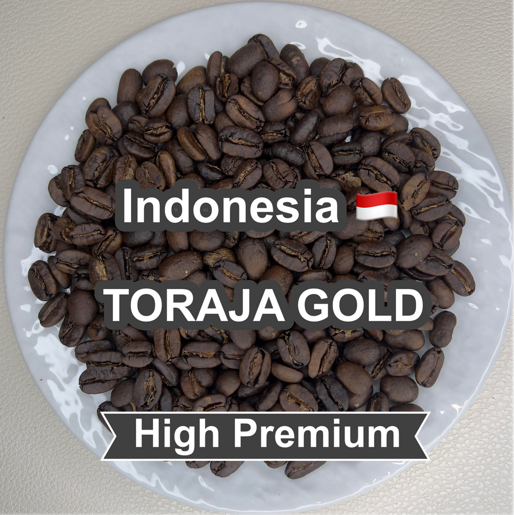 Indonesia TORAJA GOLD（インドネシア トラジャ ゴールド）100g【受注焙煎・自家焙煎コーヒー豆】【酸味を抑えた力強いコク】