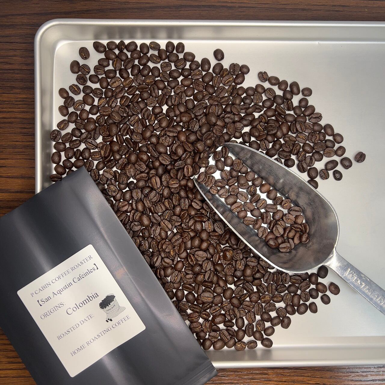 Colombia San Agustin Cafeinless（コロンビア サン アグスティン カフェインレス・デカフェ）100g【受注焙煎・自家焙煎コーヒー豆】