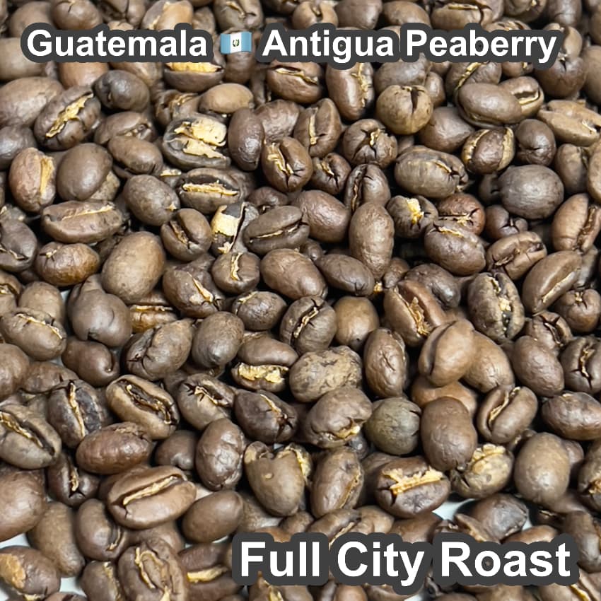Guatemala Antigua Peaberry（グアテマラ アンティグア ピーベリー）100g【受注焙煎・自家焙煎コーヒー豆】【爽やかな酸味と深いコク】