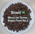 Brazil Micro lot Torres Bajas Farm No,2（ブラジル マイクロロット トレスバハス農園 No,2）100g【受注焙煎・自家焙煎コーヒー豆】【味や香りのバランスが良い・イエローブルボン】