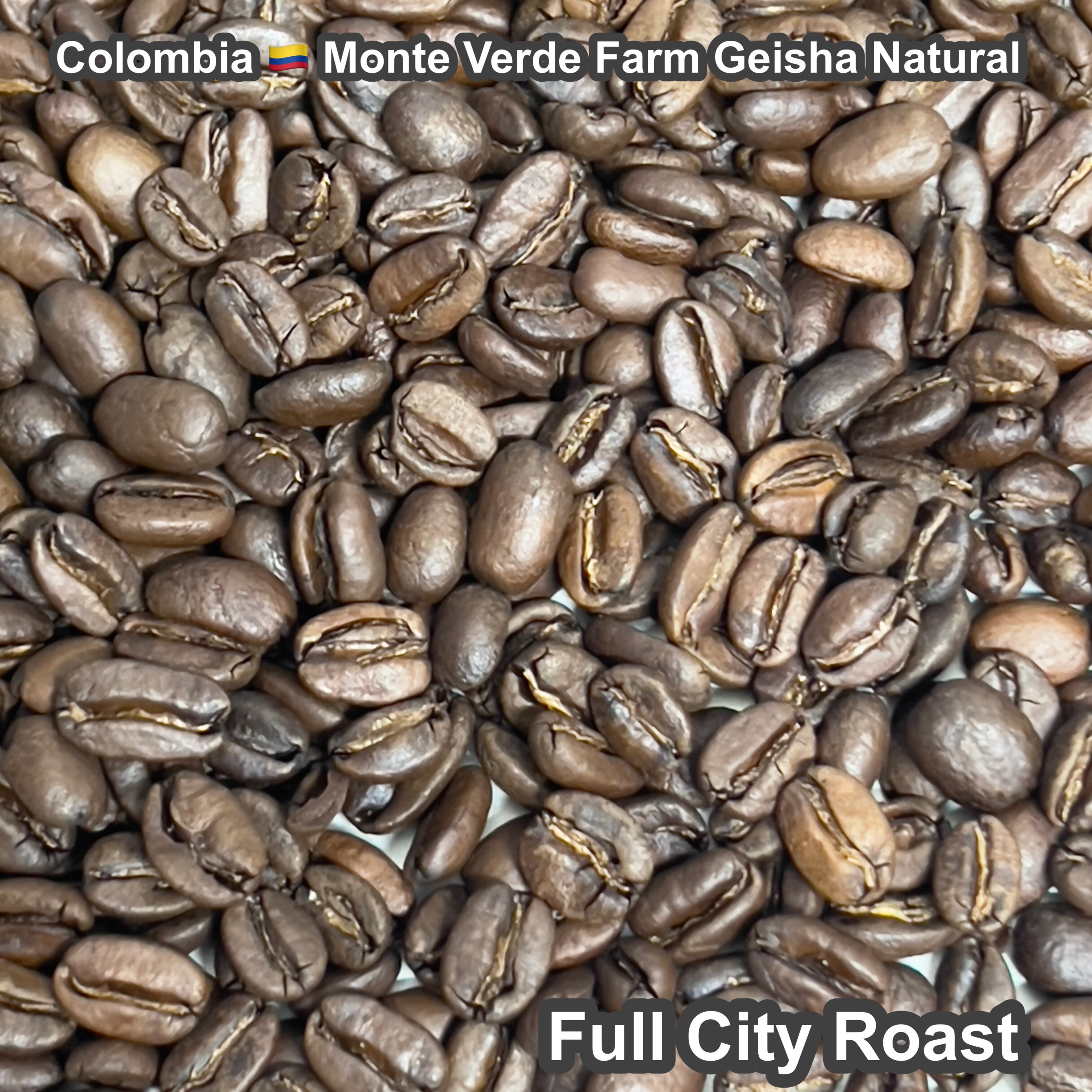 Colombia Monte Verde Farm Geisha Natural（コロンビア モンテ ヴェルデ農園 ゲイシャ ナチュラル）100g【受注焙煎・自家焙煎コーヒー豆】【複雑で上品な風味と、濃厚な甘さ】