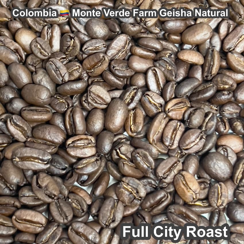 Colombia Monte Verde Farm Geisha Natural（コロンビア モンテ ヴェルデ農園 ゲイシャ ナチュラル）100g【受注焙煎・自家焙煎コーヒー豆】【複雑で上品な風味と、濃厚な甘さ】