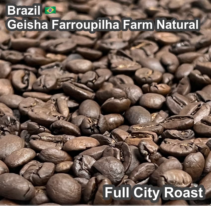Brazil Geisha Farroupilha Farm Natural（ ブラジル ゲイシャ ファホーピリャ農園 ナチュラル ）100g【受注焙煎・自家焙煎コーヒー豆】【気品ある花香と完熟果実の濃厚な甘みが溶け合う】