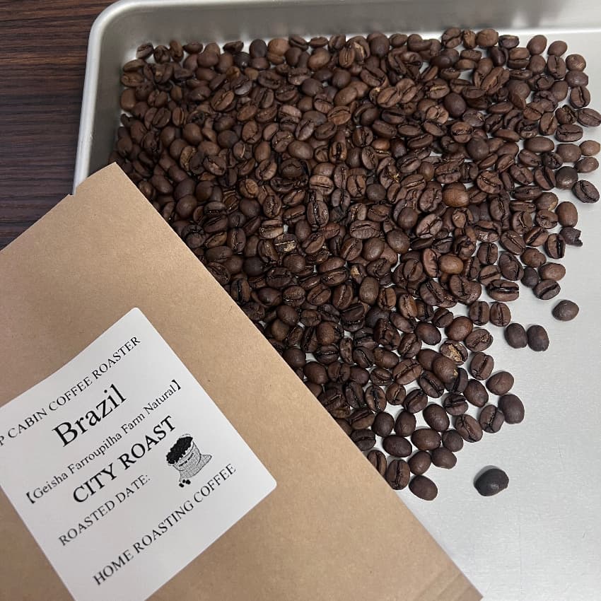 Brazil Geisha Farroupilha Farm Natural（ ブラジル ゲイシャ ファホーピリャ農園 ナチュラル ）100g【受注焙煎・自家焙煎コーヒー豆】【気品ある花香と完熟果実の濃厚な甘みが溶け合う】