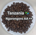 Tanzania Ngorongoro AA ++（タンザニア ンゴロンゴロ AA ++）100g【受注焙煎・自家焙煎コーヒー豆】【豊かなコクと爽やかな酸味】