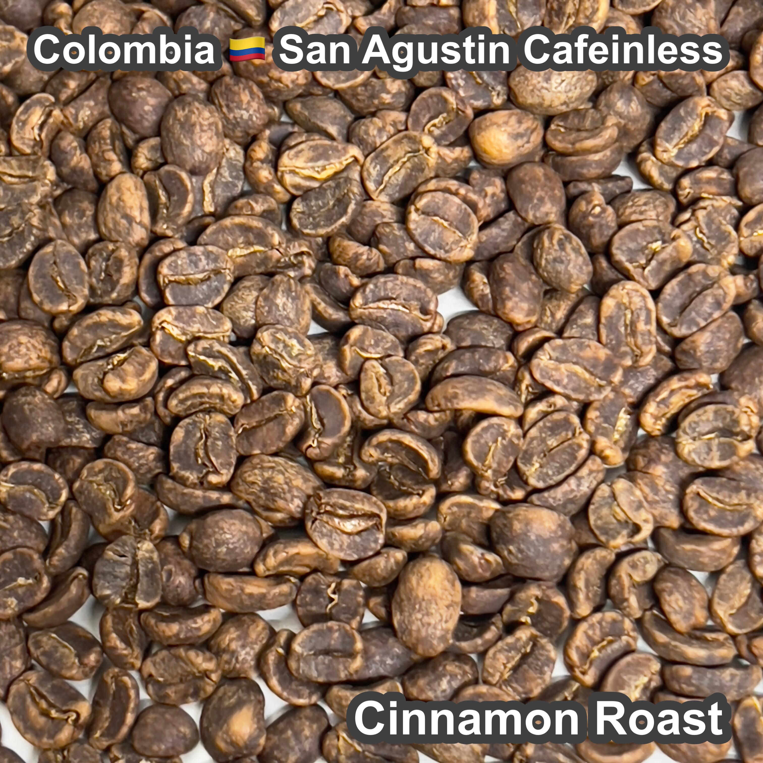 Colombia San Agustin Cafeinless（コロンビア サン アグスティン カフェインレス・デカフェ）100g【受注焙煎・自家焙煎コーヒー豆】