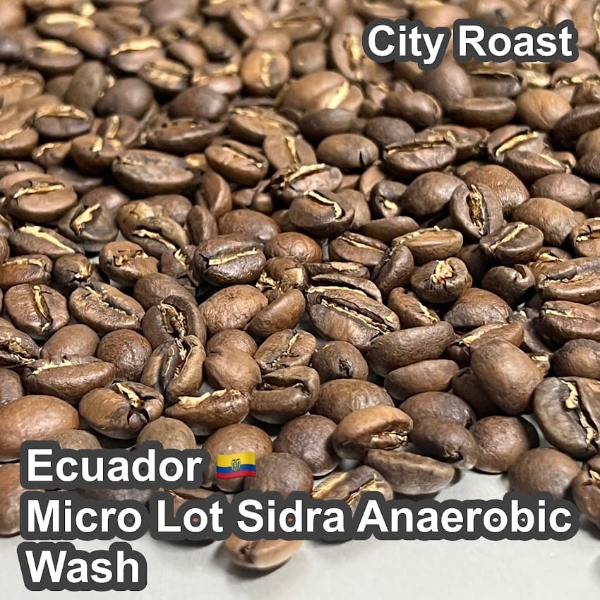 Ecuador Micro Lot Sidra Anaerobic Wash（エクアドル マイクロロット シドラ アナエロビックウォッシュ）100g【受注焙煎・自家焙煎コーヒー豆】【エキゾチックな酸味と非常に強い甘み】