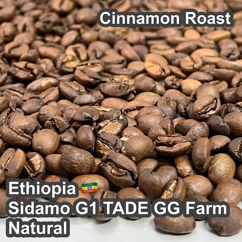 Ethiopia Sidamo G1 TADE GG Farm Natural（エチオピア シダモG1 タデGG農園 ナチュラル）100g【受注焙煎・自家焙煎コーヒー豆】【ラズベリーを感じさせる甘い香り】
