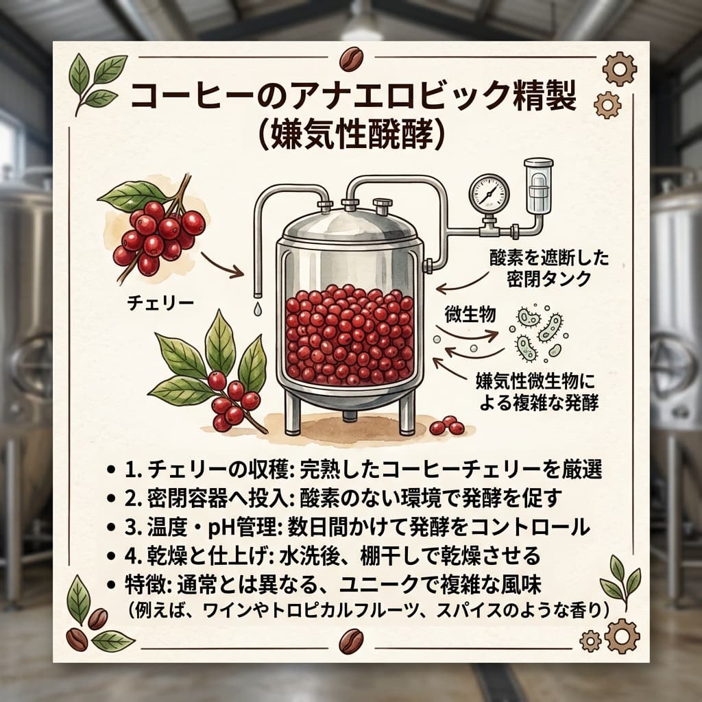 Costa Rica Tarrazú Anaerobic Honey（コスタリカ タラス アナエロビック ハニー）100g 【受注焙煎・自家焙煎コーヒー豆】【発酵の力が引き出す華やかで特別な味わい】