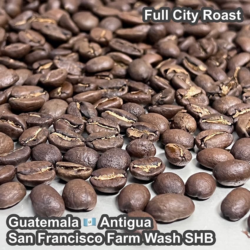 Guatemala Antigua San Francisco Farm Wash SHB（グアテマラ アンティグア サンフランシスコ農園 ウォッシュ SHB）100g【受注焙煎・自家焙煎コーヒー豆】【透き通るようなクリーンさと、とろける蜂蜜の甘い余韻】