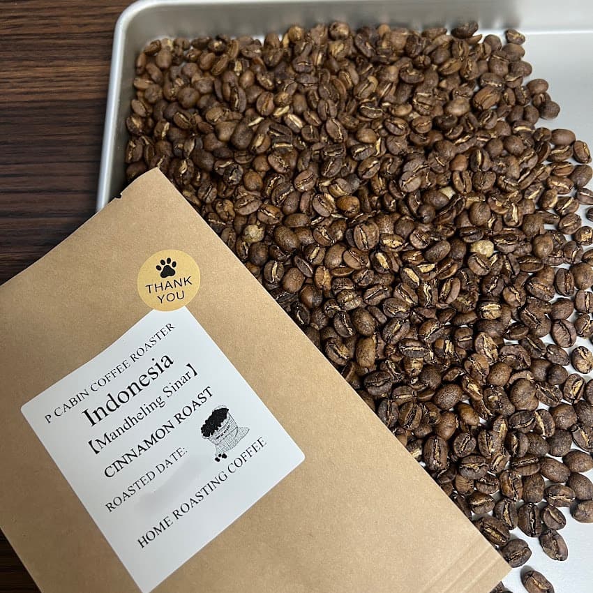Indonesia Mandheling Sinar（インドネシア マンデリン シナール)100g【受注焙煎・自家焙煎コーヒー豆】【酸味を抑えた力強いコク】