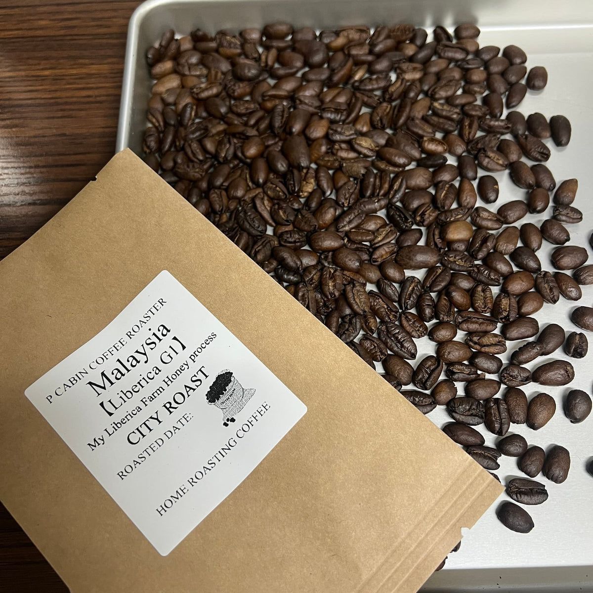 Malaysia  Liberica G1 My Liberica Farm Honey process（マレーシア リベリカ G1 マイリベリカ農園 ハニープロセス）100g【受注焙煎・自家焙煎コーヒー豆】【独特な風味でスパイシーな苦味】【希少なリベリカ種】 (コピー)