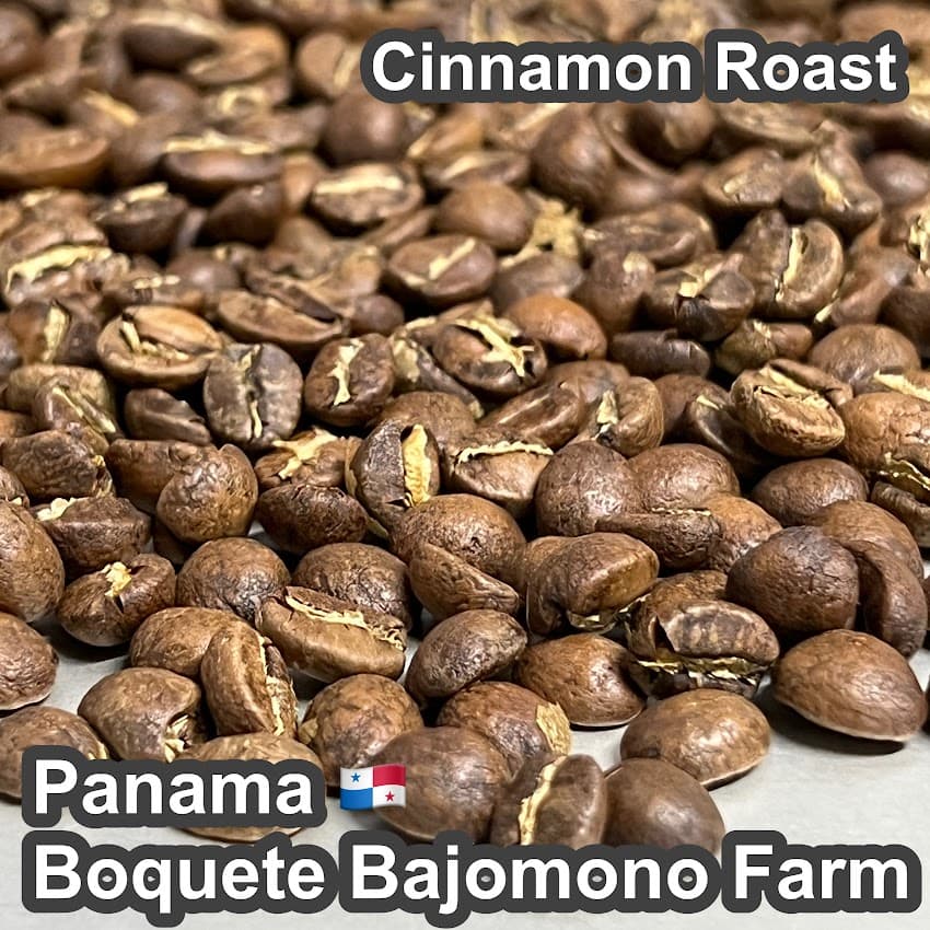 Panama Boquete Bajomono Farm（パナマ ボケテ バホモノ農園）100g【受注焙煎・自家焙煎コーヒー豆】【甘い香りとコク】