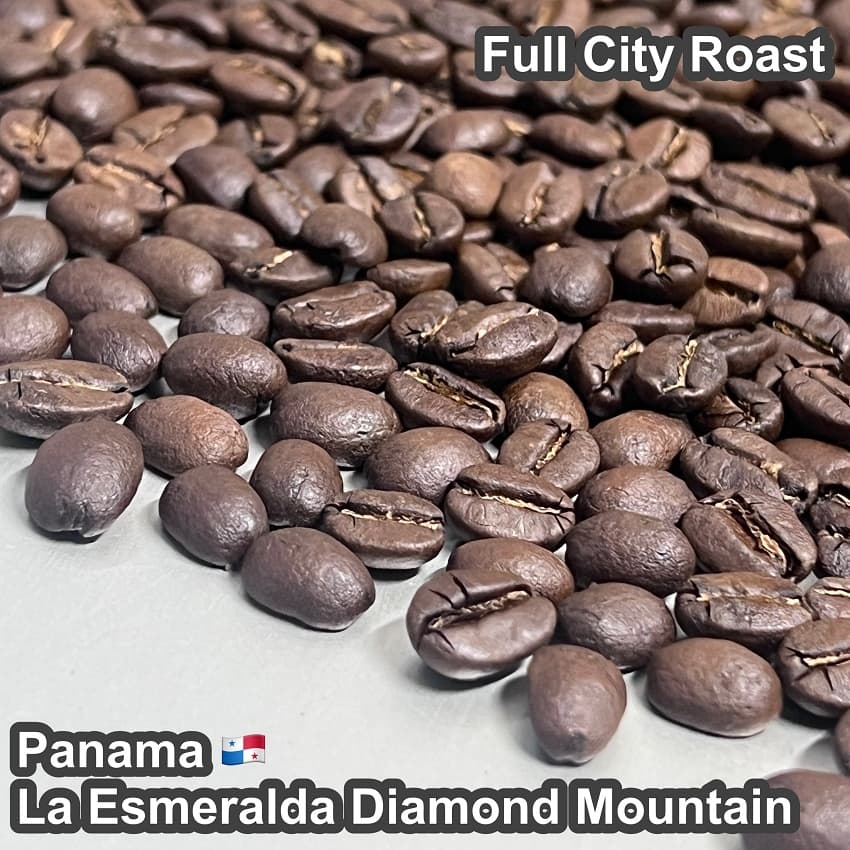 パナマ ラ・エスメラルダ農園 ダイヤモンドマウンテン コーヒー豆100g　中深煎り