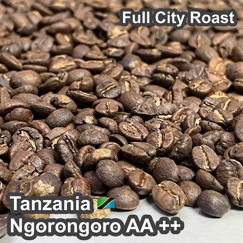 Tanzania Ngorongoro AA ++（タンザニア ンゴロンゴロ AA ++）100g【受注焙煎・自家焙煎コーヒー豆】【豊かなコクと爽やかな酸味】