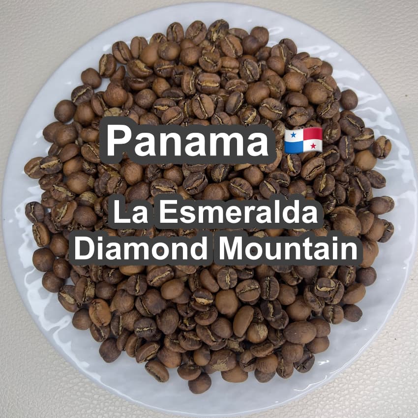 Panama La Esmeralda Diamond Mountain（パナマ ラ エスメラルダ農園 ダイヤモンドマウンテン）100g【受注焙煎・自家焙煎コーヒー豆】【爽やかな香りと酸味】