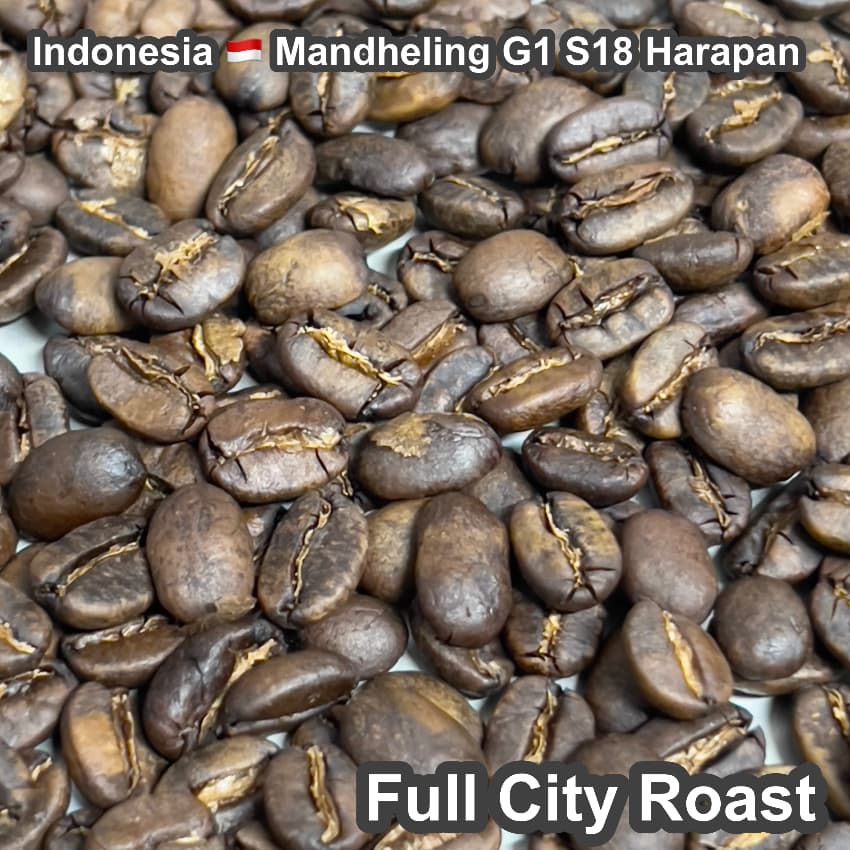 Indonesia Mandheling G1 S18 Harapan（インドネシア マンデリンG1 ハラパン S18）100g【受注焙煎・自家焙煎コーヒー豆】【酸味を抑えた力強いコク】