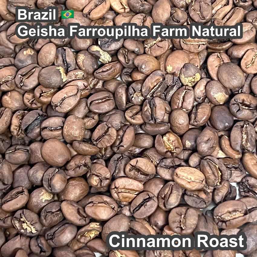 Brazil Geisha Farroupilha Farm Natural（ ブラジル ゲイシャ ファホーピリャ農園 ナチュラル ）100g【受注焙煎・自家焙煎コーヒー豆】【気品ある花香と完熟果実の濃厚な甘みが溶け合う】