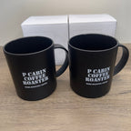 コーヒーマグカップ ペア（2個セット）【オリジナルグッズ】（素材にコーヒー粒を配合・軽量）
