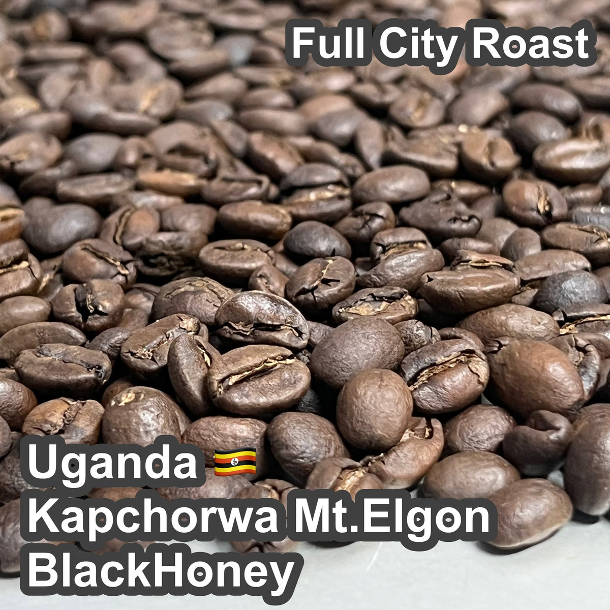 Uganda Kapchorwa Mt.Elgon BlackHoney（ ウガンダ カプチョルワ マウント エルゴン ブラックハニー ）100g 【受注焙煎・自家焙煎コーヒー豆】【ほろ苦さのキレと甘味のバランス】